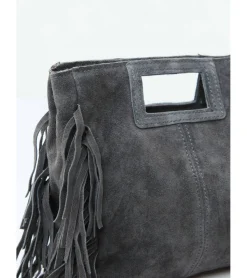 BOLSO PIEL FLECOS