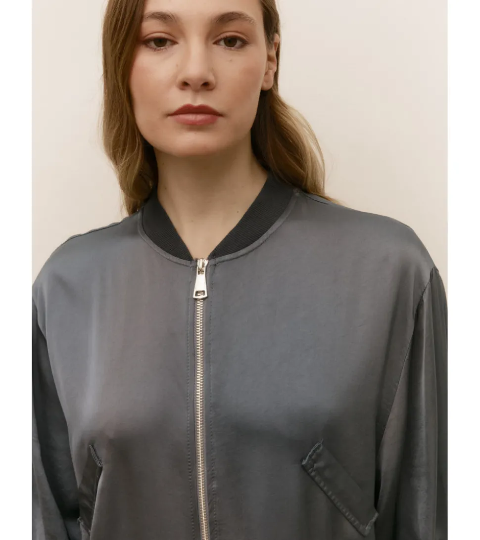 BOMBER SATINADA