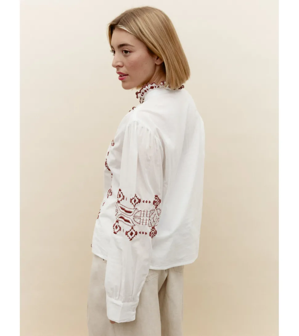 CAMISA BOHO BORDADOS