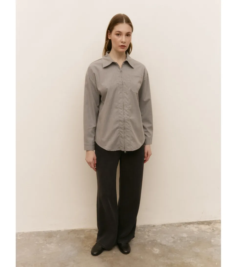 CAMISA CON CREMALLERA