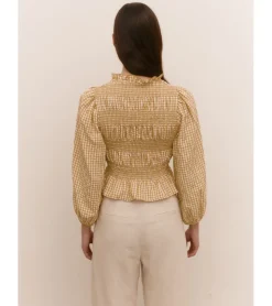 CAMISA CUADRO VICHY BOTONES