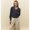 CAMISA DENIM CUELLO PICOS