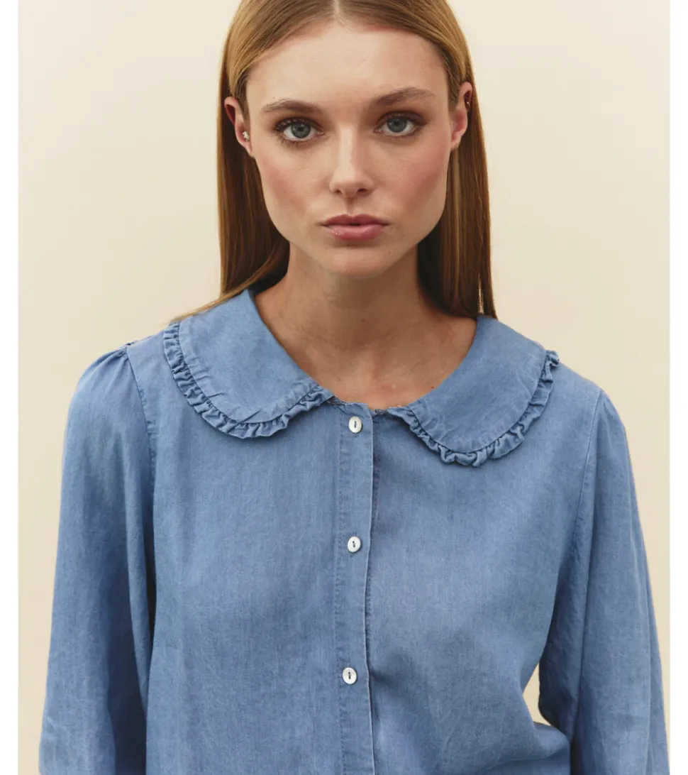 CAMISA DENIM LYOCELL