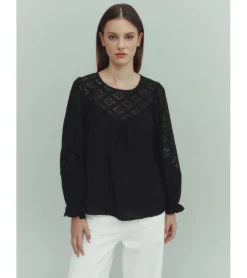 CAMISA DETALLE CROCHÉ