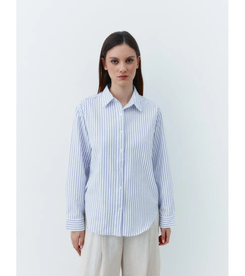 CAMISA OXFORD RAYAS