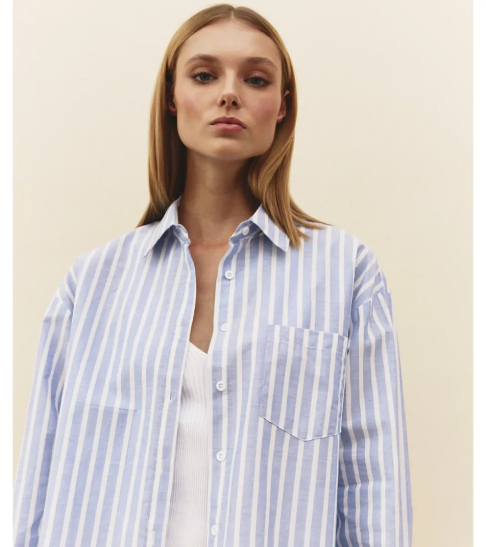 CAMISA OXFORD RAYAS