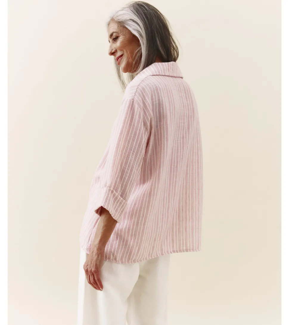 CAMISA RAYAS BOTONES