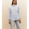 CAMISA RAYAS HILO DORADO