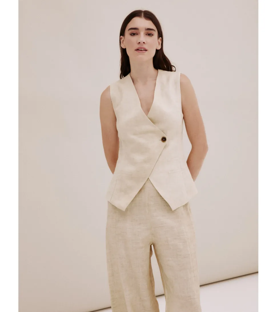 CHALECO CRUZADO CONJUNTO