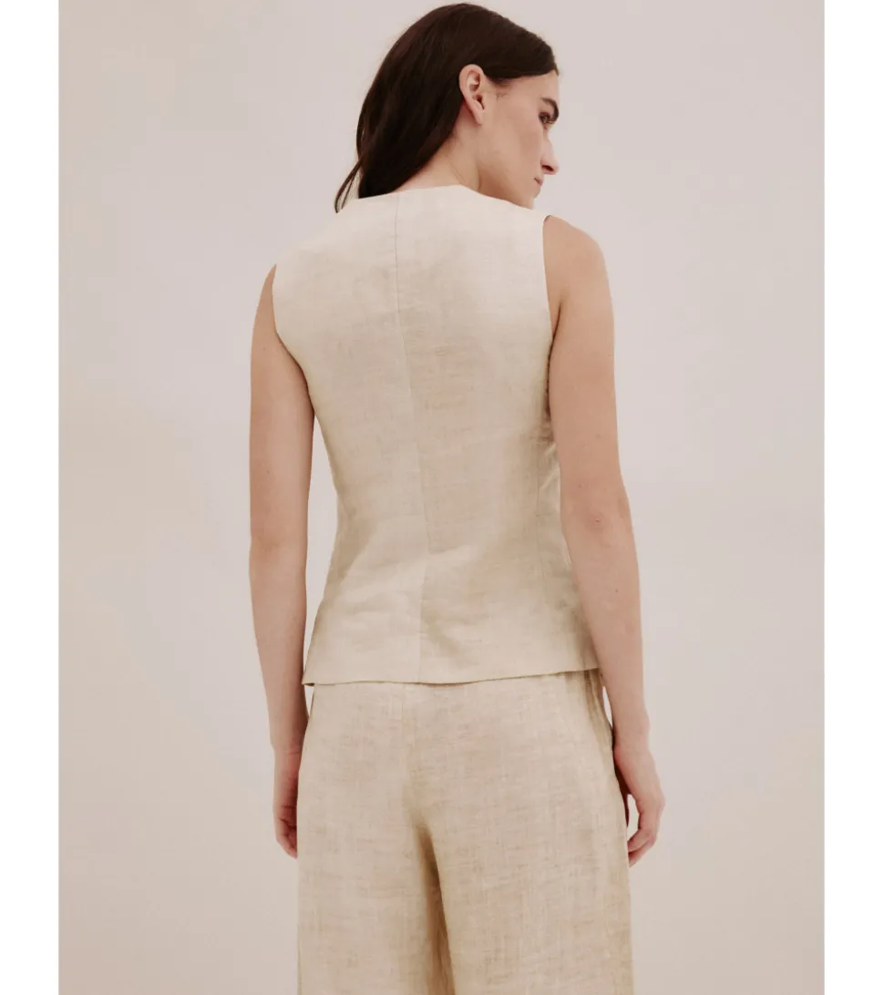 CHALECO CRUZADO CONJUNTO