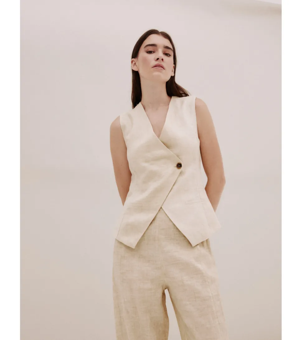 CHALECO CRUZADO CONJUNTO