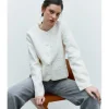 CHAQUETA BROCADA BOTONES