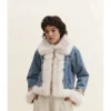 CHAQUETA DENIM PELO