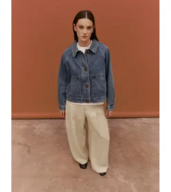 CHAQUETA DENIM BOLSILLOS