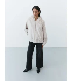 CHAQUETA EFECTO PELO