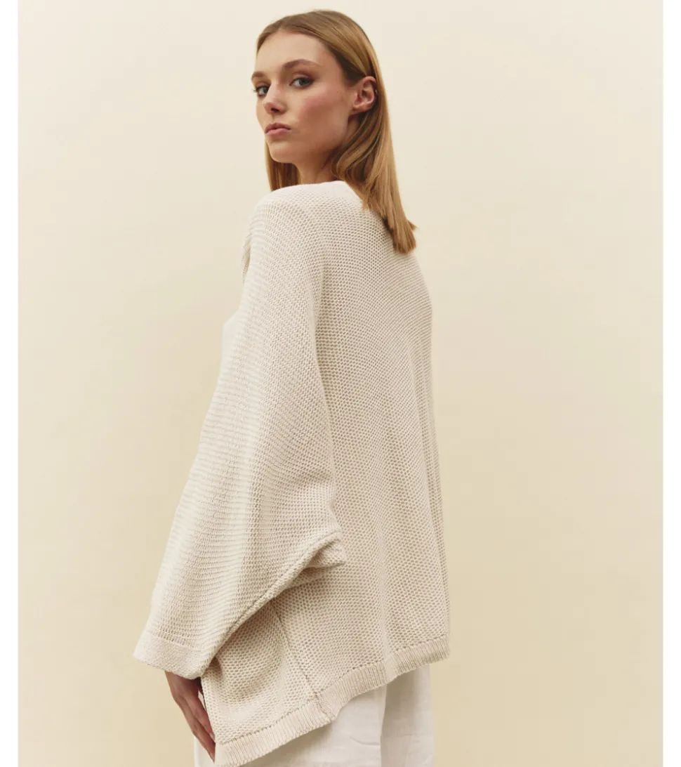 CHAQUETA KIMONO PUNTO
