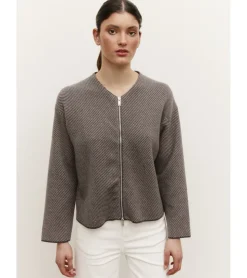 CHAQUETA LANA CREMALLERA