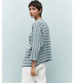 CHAQUETA PUNTO BICOLOR
