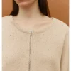 CHAQUETA PUNTO JASPEADA