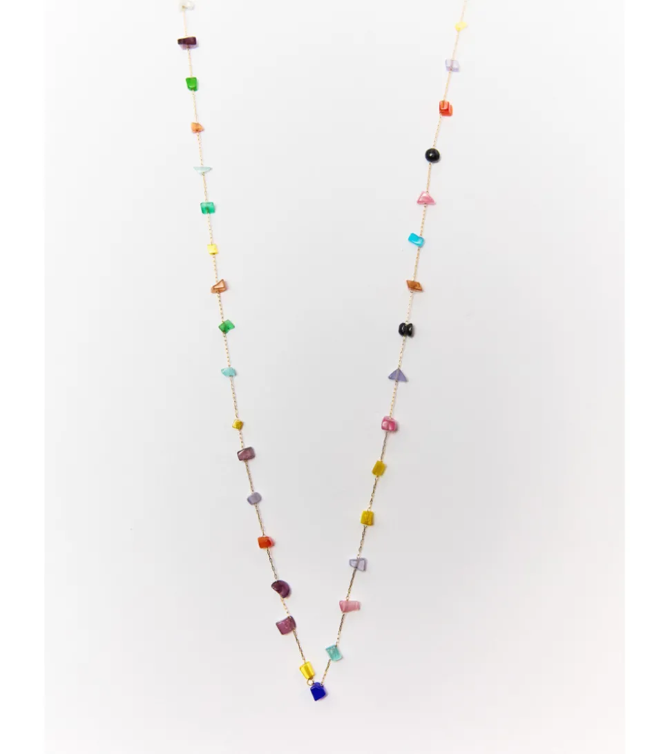 COLLAR CADENA COLORES