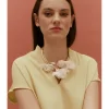 COLLAR FLOR TEJIDO