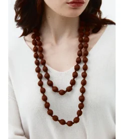COLLAR SEDA BOLAS