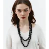 COLLAR SEDA BOLAS