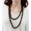 COLLAR SEDA BOLAS