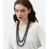 COLLAR SEDA BOLAS