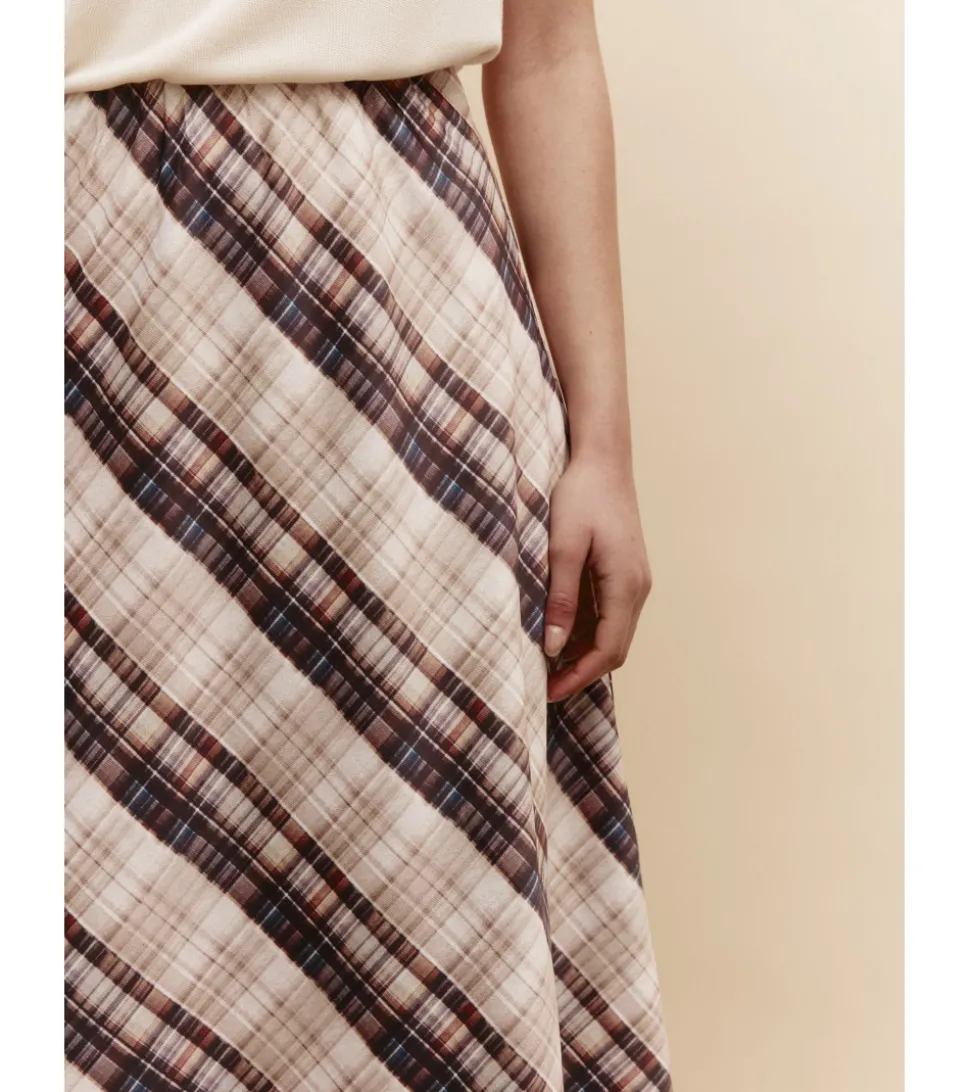 FALDA ESTAMPADO CUADROS