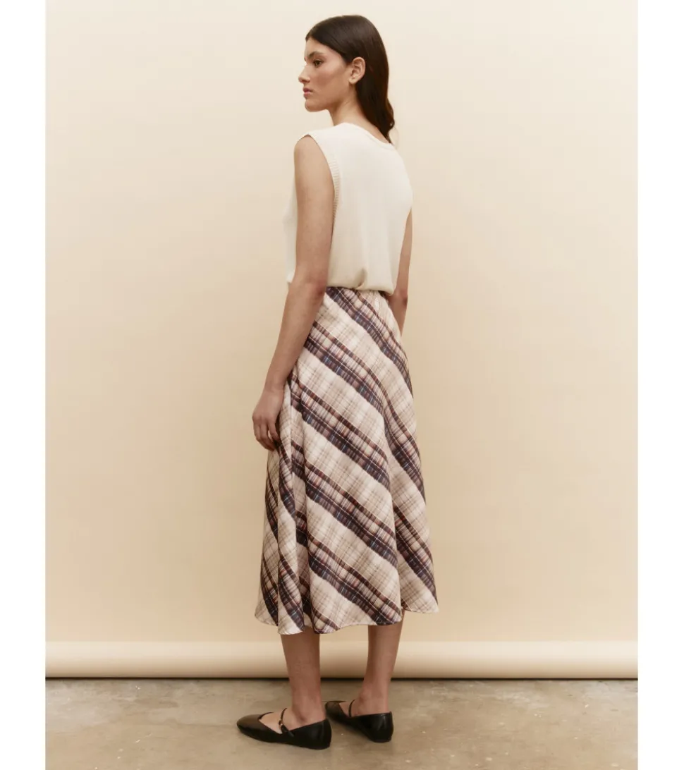 FALDA ESTAMPADO CUADROS
