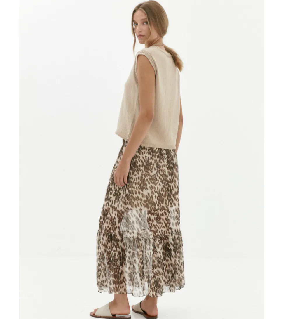 FALDA LEOPARDO
