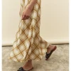 FALDA MIDI CUADROS