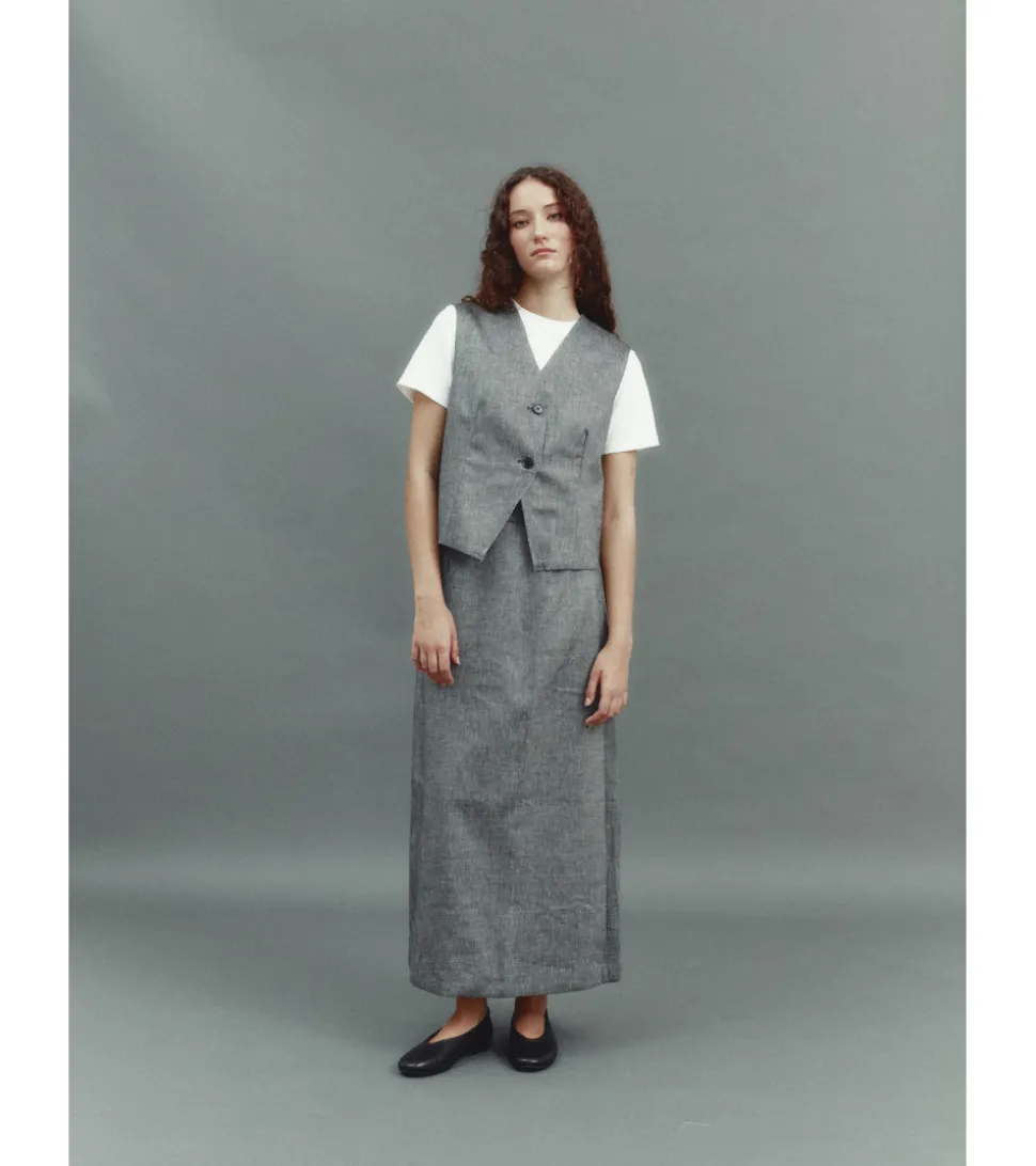 FALDA MIDI SASTRE
