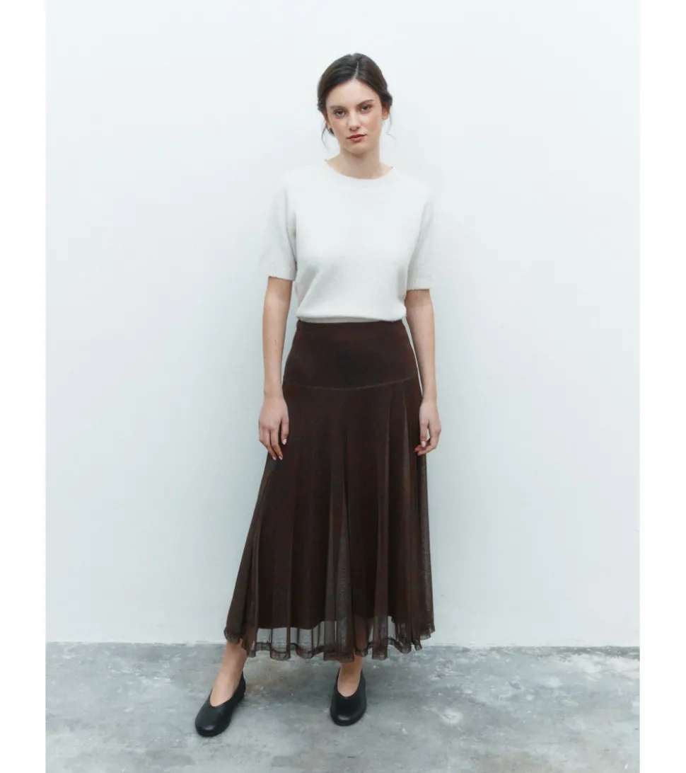 FALDA MIDI TUL