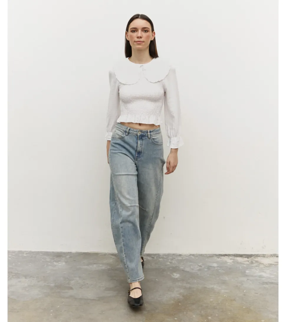 JEANS BAGGY RECORTES