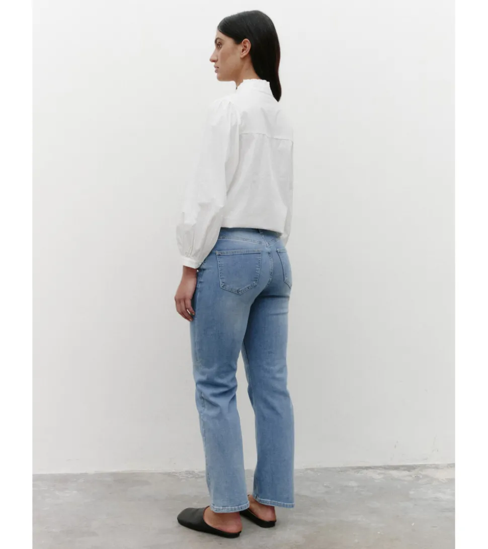 JEANS BOTONES FLOR