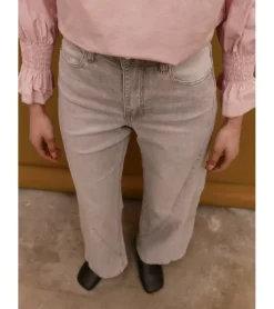 JEANS WIDE LEG COSTURAS