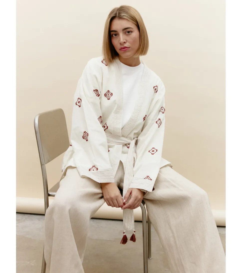 KIMONO BOHO BORDADO
