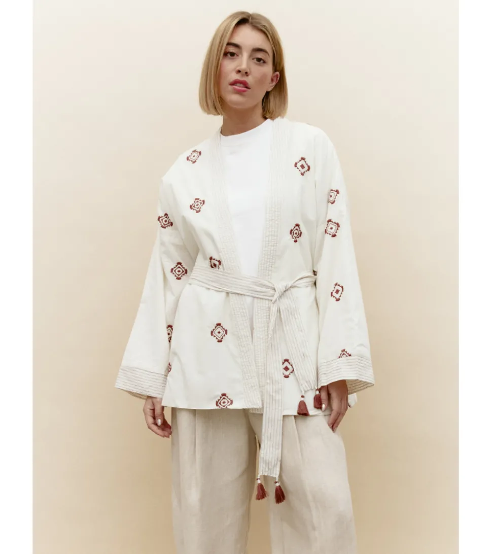 KIMONO BOHO BORDADO