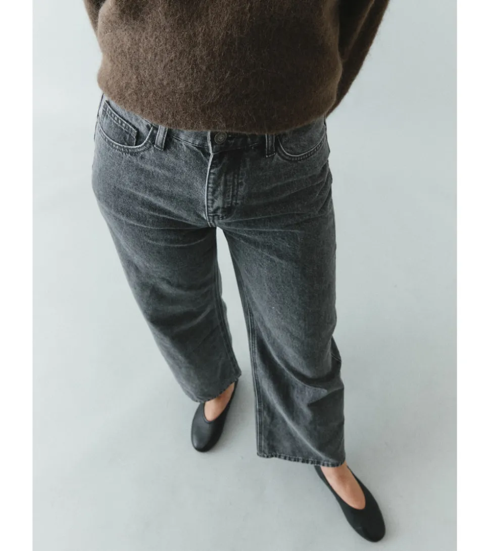 PANTALÓN ANCHO DENIM