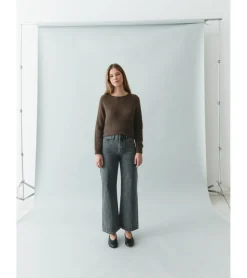 PANTALÓN ANCHO DENIM