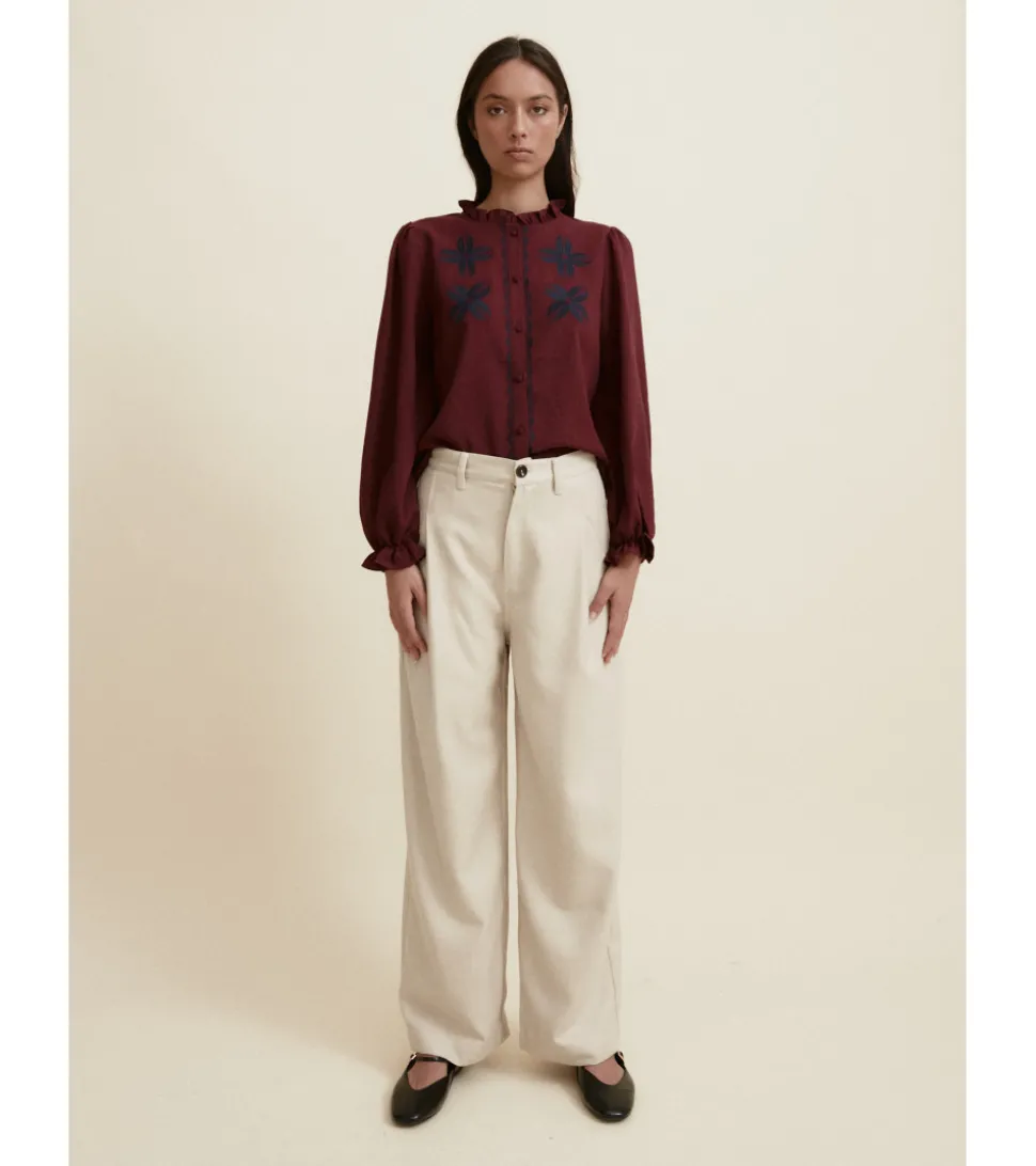 PANTALÓN ANCHO PINZAS
