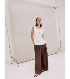 PANTALÓN ANCHO PINZAS