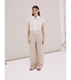 PANTALÓN CINTURA COMBINADA