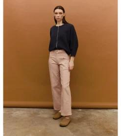 PANTALÓN DENIM RECORTES