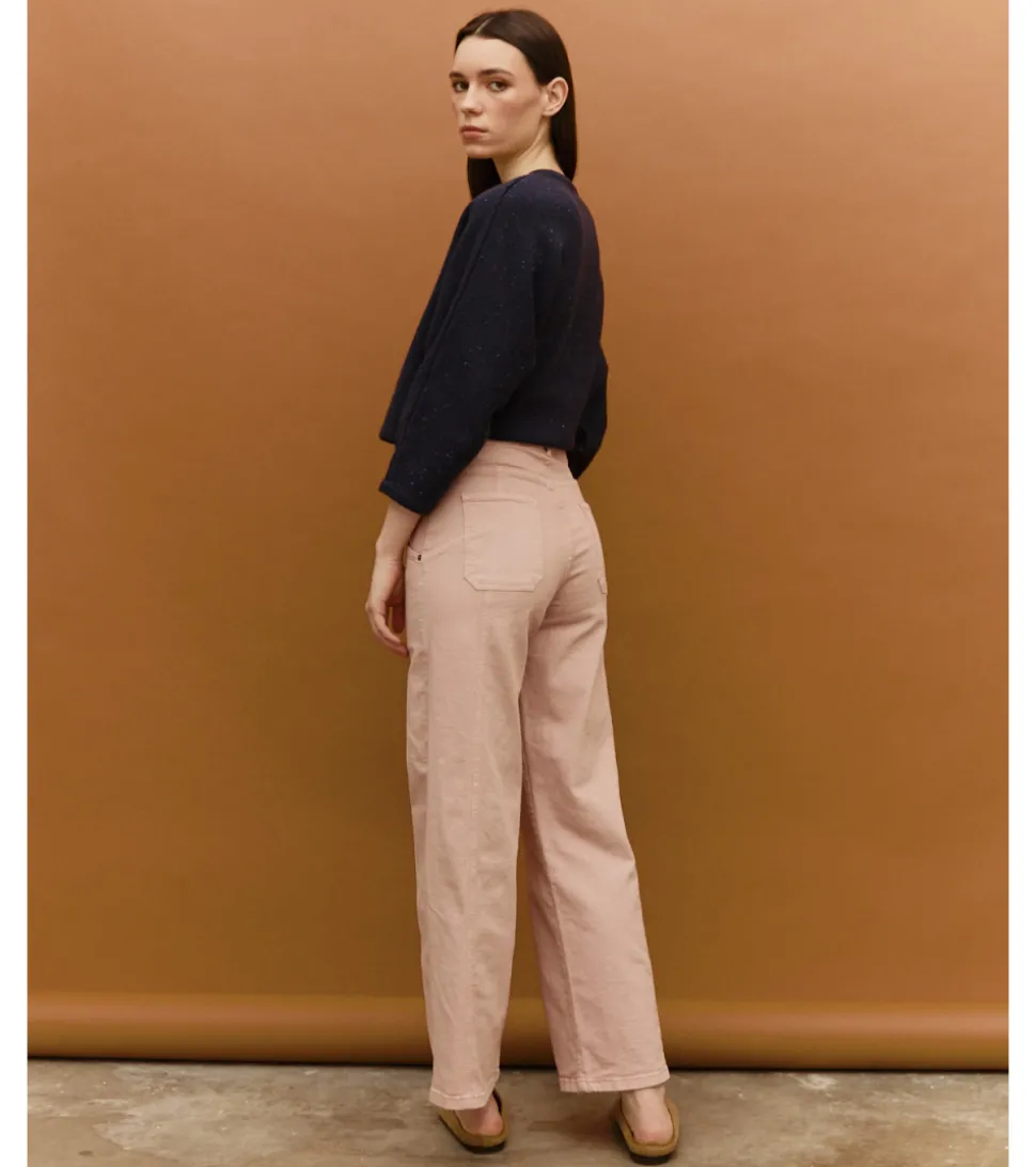 PANTALÓN DENIM RECORTES