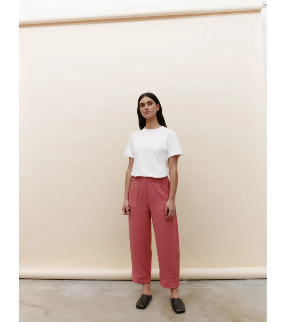 PANTALÓN FLUIDO RAYAS