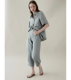 PANTALÓN LINO PUÑOS