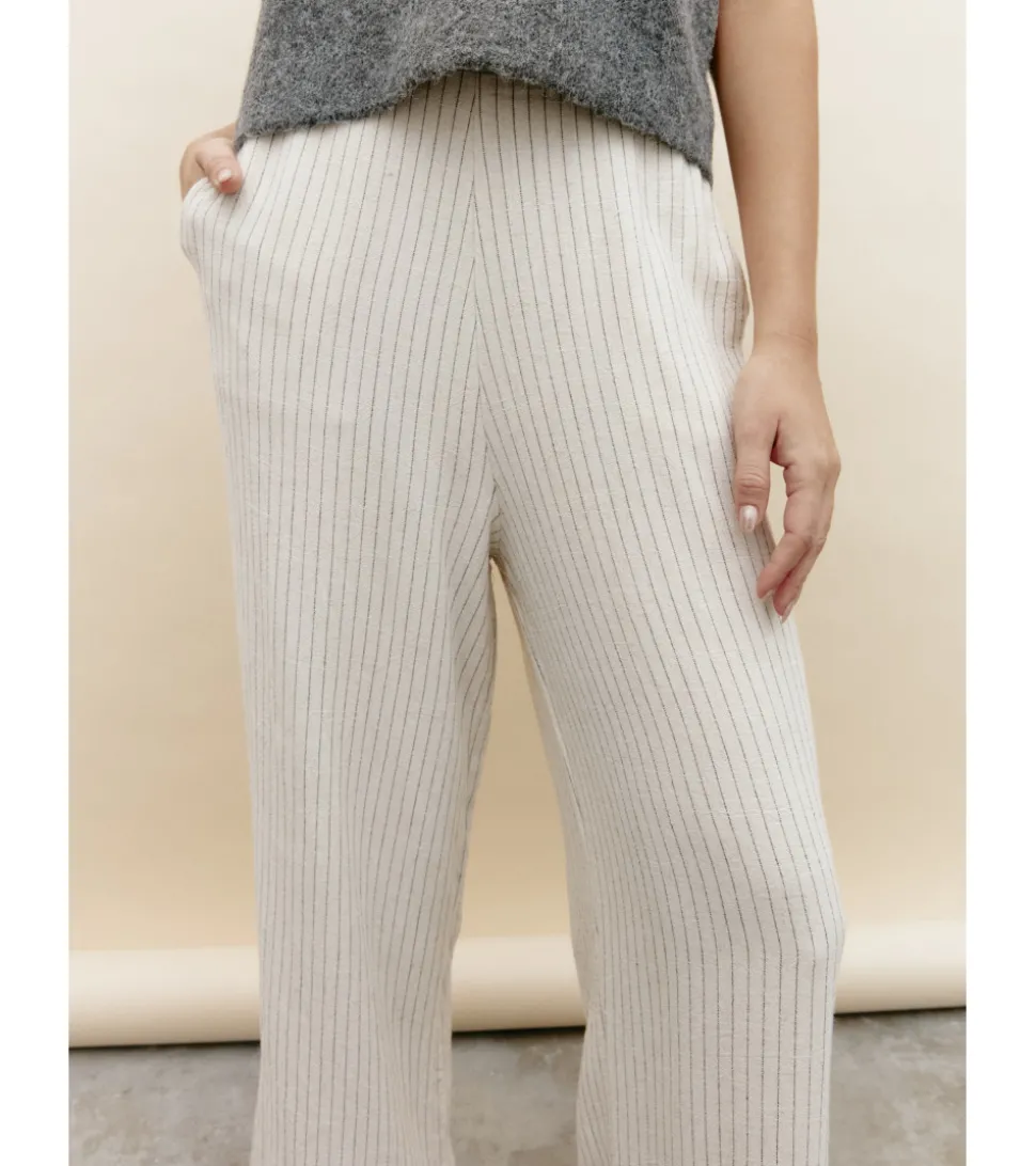 PANTALÓN LINO RAYAS